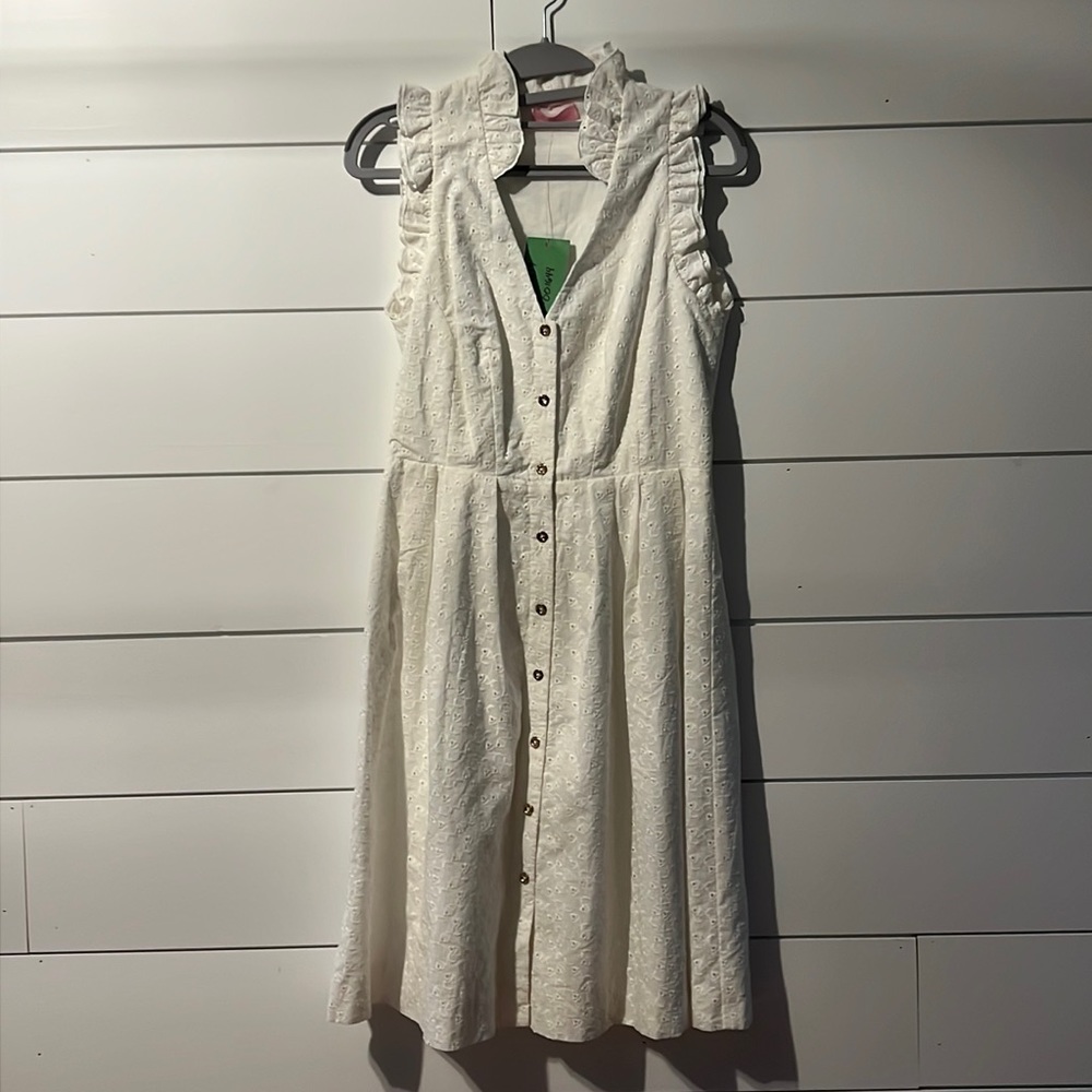 Lilly Pulitzer White Eyelet Dress